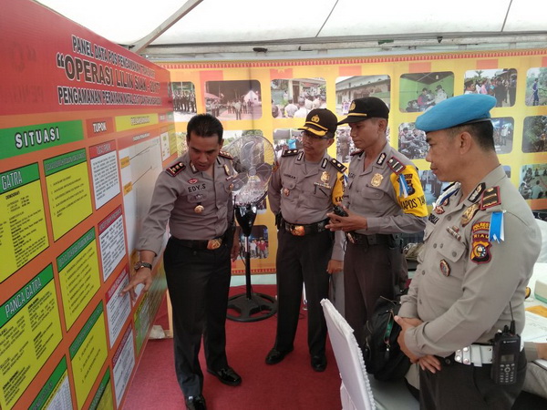 Wakapolresta Pantau Perkembangan Arus Mudik
